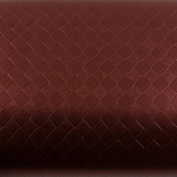 ROSEROSA Peel and Stick PVC Leather Check Self-Adhesive Covering Countertop Backsplash MG5125-8