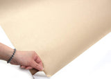 ROSEROSA Peel and Stick PVC Metal Self-Adhesive Wallpaper Covering Counter Top Solid Metal MT742
