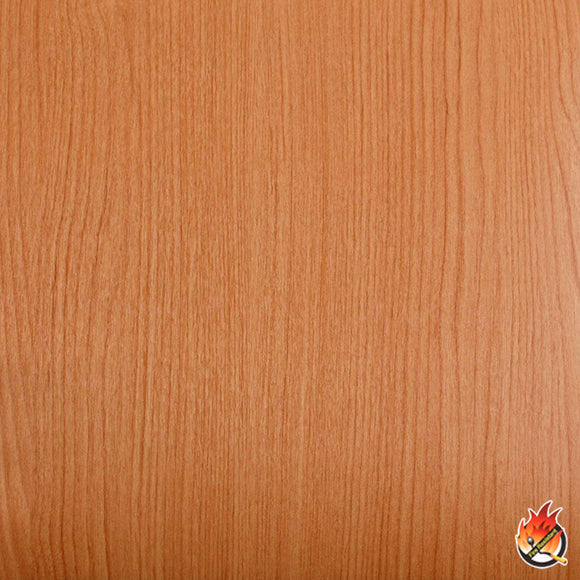 ROSEROSA Peel and Stick Flame retardation PVC Cherry Wood Self-Adhesive Wallpaper Covering PF4005-1