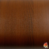 ROSEROSA Peel and Stick Flame retardation PVC Sweet Walnut Self-Adhesive Wallpaper Covering PF4051-2