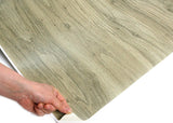 ROSEROSA Peel and Stick PVC Self-Adhesive Wallpaper Covering Counter Top New York Mahogany PG4067-1