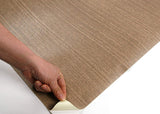 ROSEROSA Peel and Stick Flame Retardation PVC Wood Self-adhesive Wallpaper Covering Countertop PF4095-1