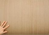 ROSEROSA Peel and Stick PVC Self-Adhesive Wallpaper Covering Counter Top Antique Oak PG4103-1