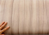 ROSEROSA Peel and Stick PVC Wood Self-Adhesive Wallpaper Covering Counter Top Rustic Maple  PG4147-1