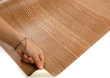 ROSEROSA Peel and Stick PVC Wood Self-Adhesive Wallpaper Covering Counter Top Dream Oak PG4164-2