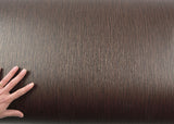 ROSEROSA Peel and Stick Flame retardation PVC Wood Self-Adhesive Wallpaper Covering Counter Top PF4167-1