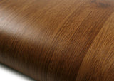 ROSEROSA Peel and Stick PVC Wood Self-Adhesive Wallpaper Covering Counter Top Merbau PG606