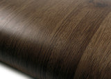ROSEROSA Peel and Stick PVC Wood Self-Adhesive Wallpaper Covering Counter Top Merbau PG607