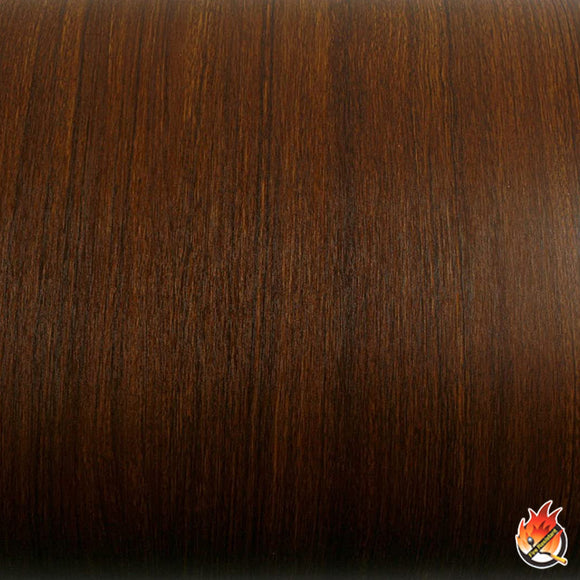 ROSEROSA Peel and Stick Flame retardation Amazahoue PVC Wood Self-Adhesive Wallpaper Covering PF613