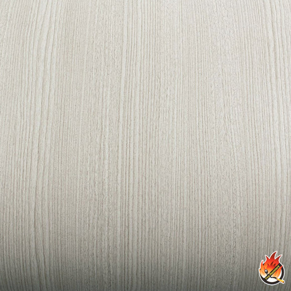 ROSEROSA Peel and Stick Flame retardation PVC Ash Wood Self-Adhesive Wallpaper Covering PF621