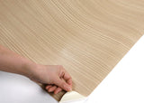 ROSEROSA Peel and Stick Flame retardation PVC Wood Decorative Instant Self-Adhesive Covering Countertop Backsplash Guaiacum Wood PF622(4342-2) : 2.00 feet X 6.56 feet