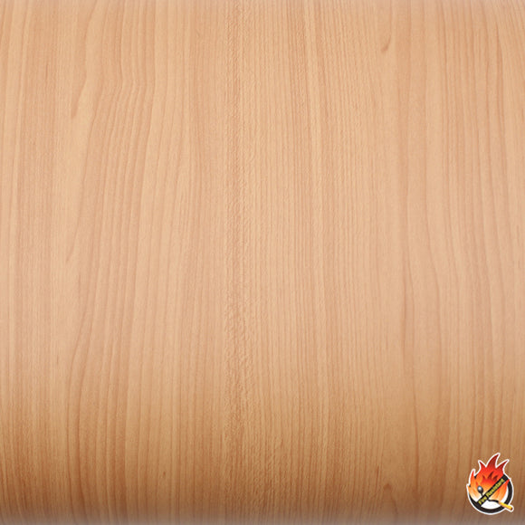ROSEROSA Peel and Stick Flame retardation PVC Natural Maple Self-Adhesive Wallpaper Covering PF650