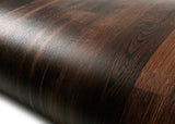 ROSEROSA Peel and Stick PVC Wood Self-Adhesive Wallpaper Covering Counter Top Slice Wood PF686