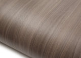 ROSEROSA Peel and Stick PVC Wood Self-Adhesive Wallpaper Covering Counter Top Rustic Teak PG699