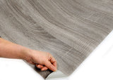 ROSEROSA Peel and Stick PVC Wood Self-Adhesive Wallpaper Covering Counter Top Classic Wood PG713