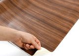 ROSEROSA Peel and Stick PVC Ash Wood Self-adhesive Wallpaper Covering Countertop PG038-1