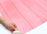 ROSEROSA Peel and Stick PVC Self-Adhesive Wallpaper Covering Counter Top New Panel Wood PG2135-4