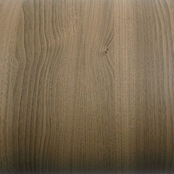 ROSEROSA Peel and Stick PVC Wood Self-Adhesive Wallpaper Covering Counter Top Sweet Walnut PG4051-6