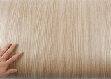 ROSEROSA Peel and Stick Flame retardation PVC Oak Wood Self-Adhesive Wallpaper Covering PF4163-2