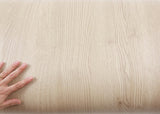 ROSEROSA Peel and Stick PVC Wood Self-Adhesive Wallpaper Covering Counter Top Dream Oak PG4164-5