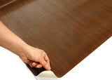 ROSEROSA Peel and Stick Flame Retardation PVC Wood Self-adhesive Wallpaper Covering PF4174-2