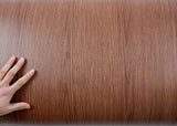 ROSEROSA Peel and Stick PVC Wood Self-adhesive Wallpaper Covering Counter Top PG601
