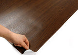 ROSEROSA Peel and Stick PVC Teak Self-Adhesive Wallpaper Covering Counter Top PG4345-5