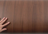 ROSEROSA Peel and Stick Flame retardation PVC Natural Walnut Self-Adhesive Wallpaper Covering PF660