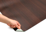ROSEROSA Peel and Stick Flame Retardation PVC Classic Walnut Self-adhesive Wallpaper Covering PF687