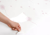 ROSEROSA Peel and Stick PVC Floral Self-adhesive Covering Countertop Backsplash Dandelion PGS9156-2