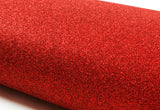ROSEROSA Peel and Stick Glitter Sand Crafting Tape Instant Self-Adhesive Covering Wallpaper - Red