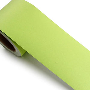 ROSEROSA Peel and Stick Green Yellow Instant Border Sticker Self-Adhesive Wallpaper - SG48B