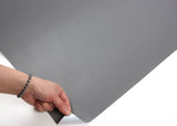 ROSEROSA Peel and Stick Flame Retardation PVC Solid Self-Adhesive Wallpaper Covering Countertop FSL551