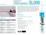 Non-staining sealant SL999 Gray Silicone Caulk Sealing of Stone Panel Joint Aluminum Panel and Composite Panel Joints