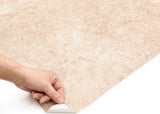 ROSEROSA Peel and Stick PVC Stone Self-Adhesive Wallpaper Covering Counter Shelf Liner SM739