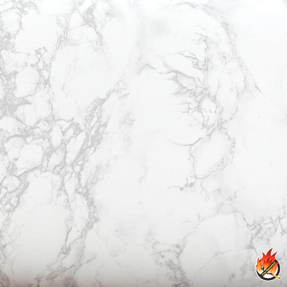 ROSEROSA Peel and Stick Flame Retardation PVC Marble Self-adhesive Wallpaper Covering Napoleon Marble SMF744