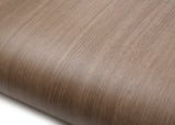 ROSEROSA Peel and Stick PVC Wood Self-Adhesive Wallpaper Covering Counter Top Walnut Wood SPG434