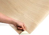 ROSEROSA Peel and Stick Flame retardation PVC Special Oak Self-Adhesive Wallpaper Covering SPF508
