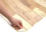 ROSEROSA Peel and Stick PVC Panel Wood Self-Adhesive Wallpaper Covering Counter Top SPG510