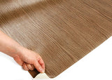 ROSEROSA Peel and Stick PVC Wood Self-adhesive Wallpaper Covering Counter Top SPG5162-1