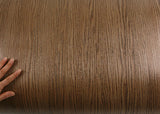 ROSEROSA Peel and Stick Flame Retardation PVC Wood Self-adhesive Wallpaper Covering SPF5162-1