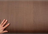 ROSEROSA Peel and Stick Flame retardation PVC Cherry Wood Self-Adhesive Wallpaper Covering SPF523