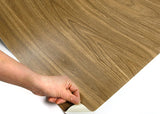 ROSEROSA Peel and Stick Flame retardation PVC Deluxe Oak Self-Adhesive Wallpaper Covering SPF527