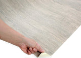 ROSEROSA Peel and Stick PVC Wood Self-adhesive Wallpaper Covering Counter Top SPG534