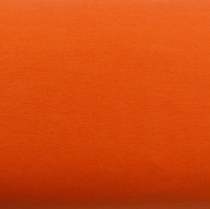 ROSEROSA Peel and Stick Faux Leather Pre-Pasted Polyurethane Leather Self-Adhesive Multipurpose Wall Paper (Wave Orange : 19.68 inch X 53.14 inch)