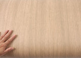 ROSEROSA Peel and Stick PVC Wood Self-Adhesive Wallpaper Covering Counter Top Oak Wood WD003