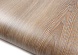 ROSEROSA Peel and Stick PVC Wood Self-Adhesive Wallpaper Covering Counter Top Dream Oak WD169