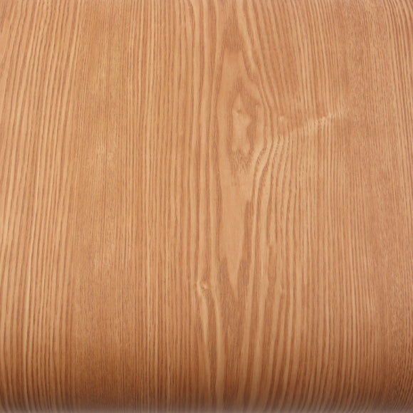 ROSEROSA Peel and Stick PVC Wood Self-Adhesive Wallpaper Covering Counter Top Oak Wood WD225