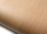 ROSEROSA Peel and Stick PVC Teak Wood Self-adhesive Wallpaper Covering Counter Top WD305