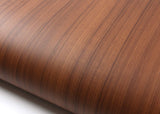 ROSEROSA Peel and Stick PVC Teak Wood Self-adhesive Wallpaper Covering Counter Top WD306